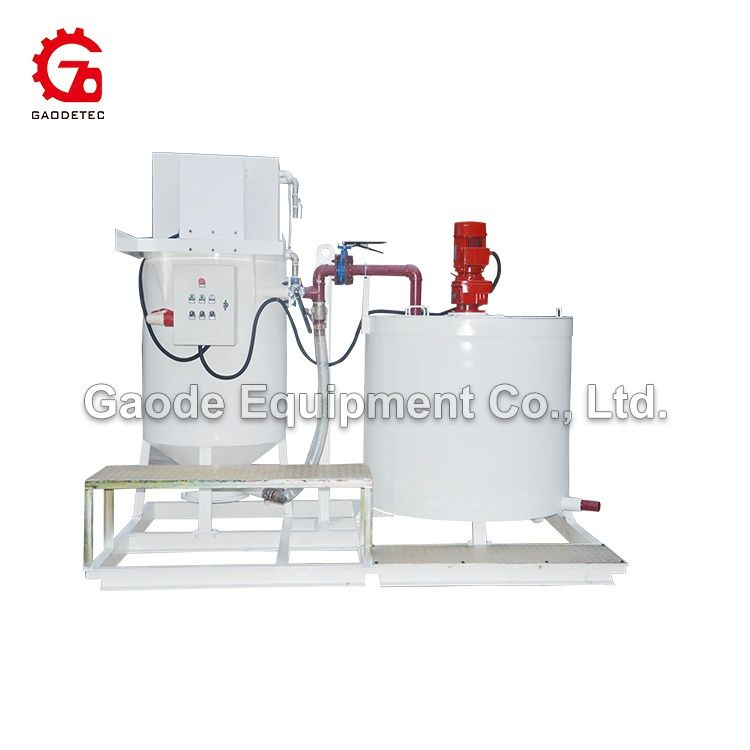 Gaodetec GMA500-1000E China Bentonite Cement Grout Mixer With Agitator for Sale Gaodetec GMA500-1000E China Bentonite Cement Grout Mixer With Agitator for Sale